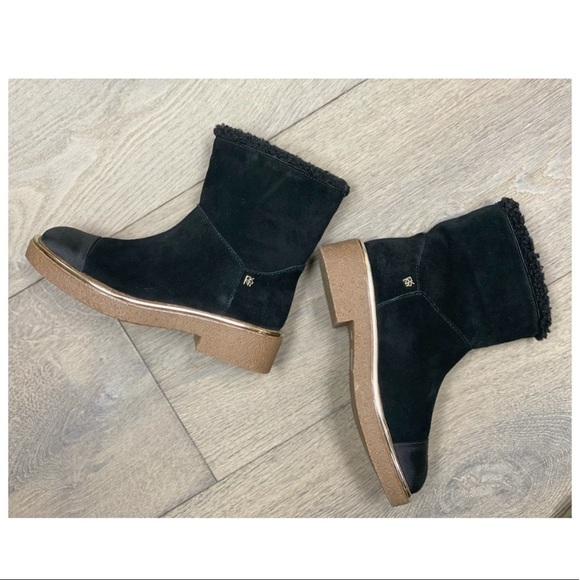 Dkny Women's Fay Suede Booties - Black NWB! - Picture 3 of 16